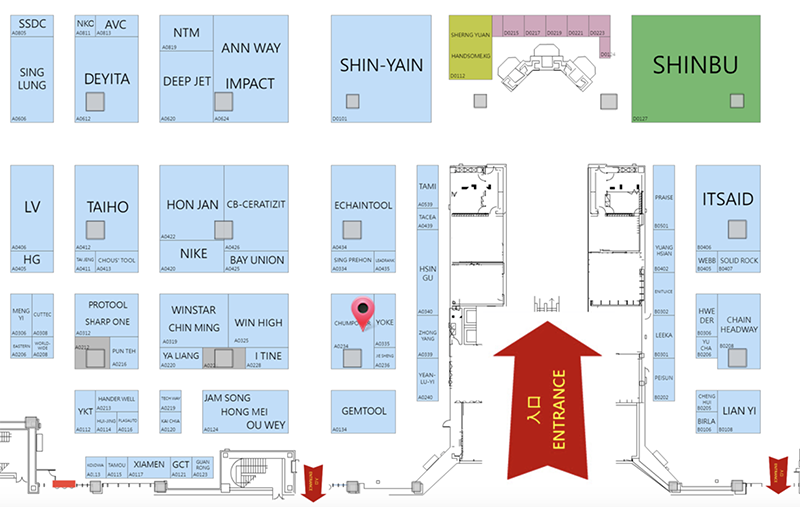 2023 TIMTOS booth plan